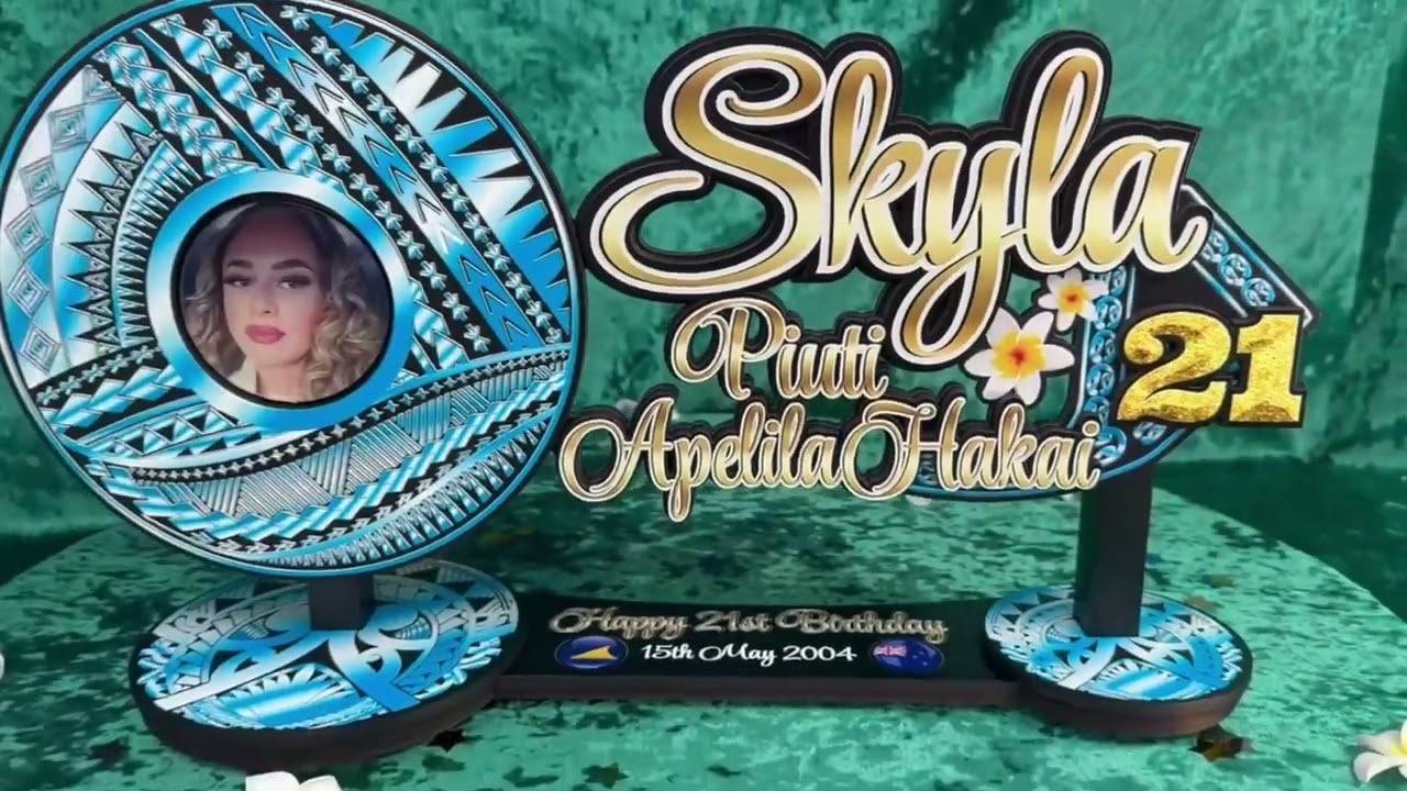 FA260 Milestone Birthday Key | See It Before You Buy – Custom Plaque Perfection