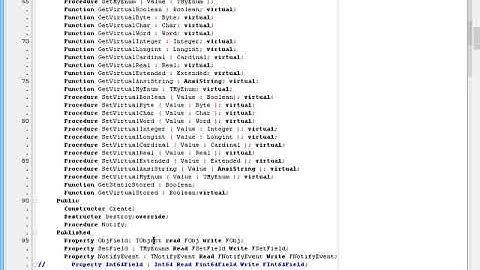 T2Ti ERP 2 0   Lazarus   RTTI   07 ExaminePropInfo