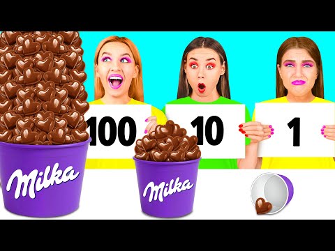 100 Ăn Lớp Thách thức | Trận Chiến Nấu Ăn Hài Hước BooBoom Challenge