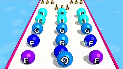 A-Z Run - All Levels Gameplay Lv 7 #shorts