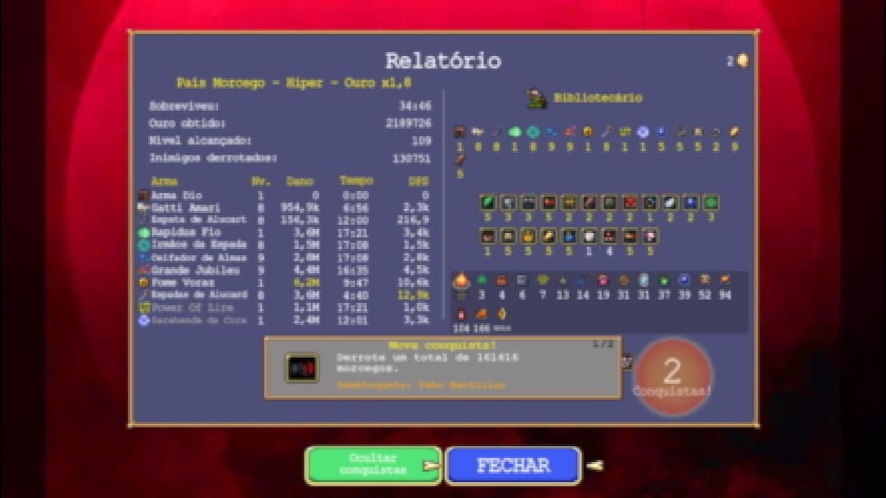 Vampire Survivors Liberando o Pako Battiliar. YouTube