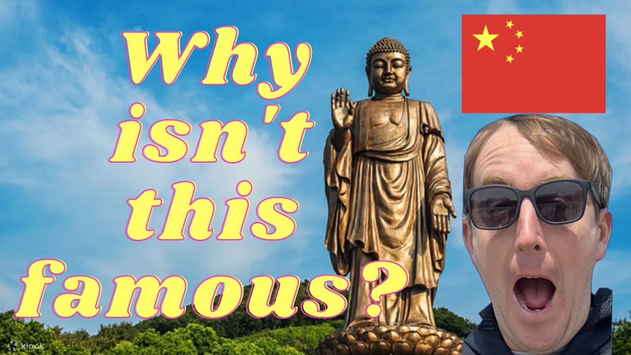 Nobody knows about this Buddha monument park / Lingshan Bhudda in Wuxi Taihu Lake. 灵山大佛