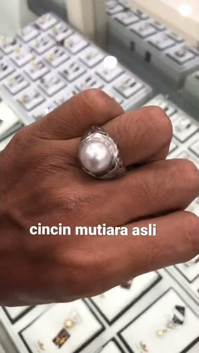 Cincin Mutiara Asli Lombok #mutiara