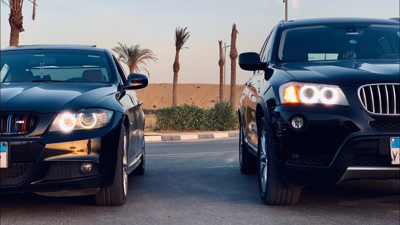 ‏Bmw X3xDrive35 vs bmw e90 330i stock 💥💥please like and subscribe for