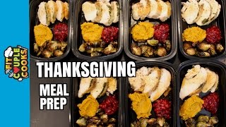 Roast turkey meal prep: enjoy this as your healthy thanksgiving meal,
or a prep, any time of the year! delicious breast with gravy,
cranberry ...