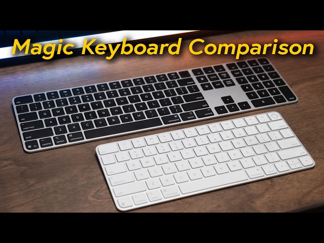 The Best Apple Magic Keyboard? Compact vs. Full-Size with Touch ID