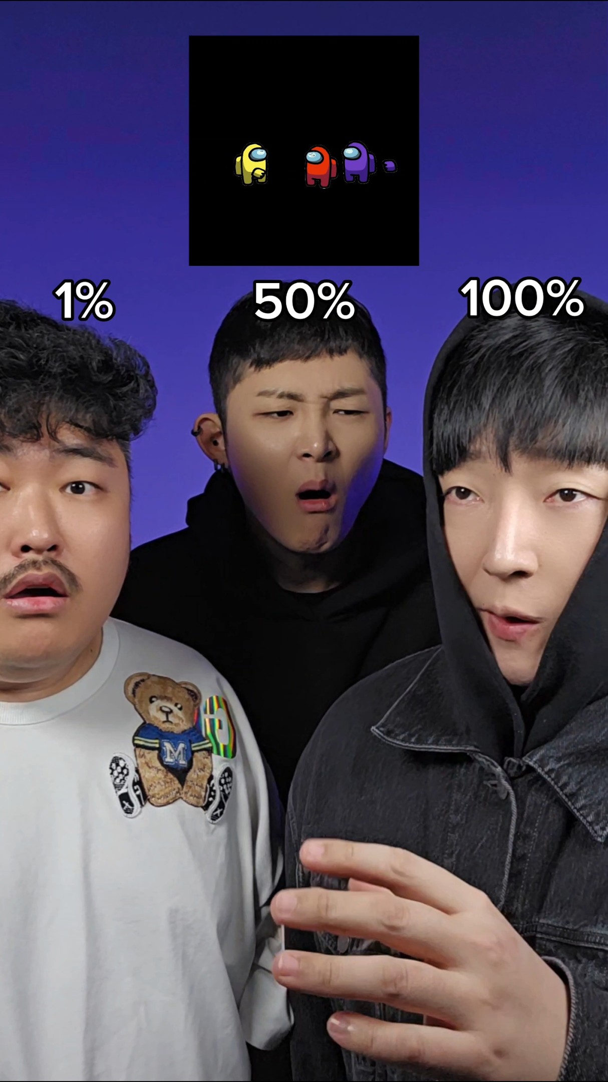 1% vs 50% vs 100% #beatbox #tiktok