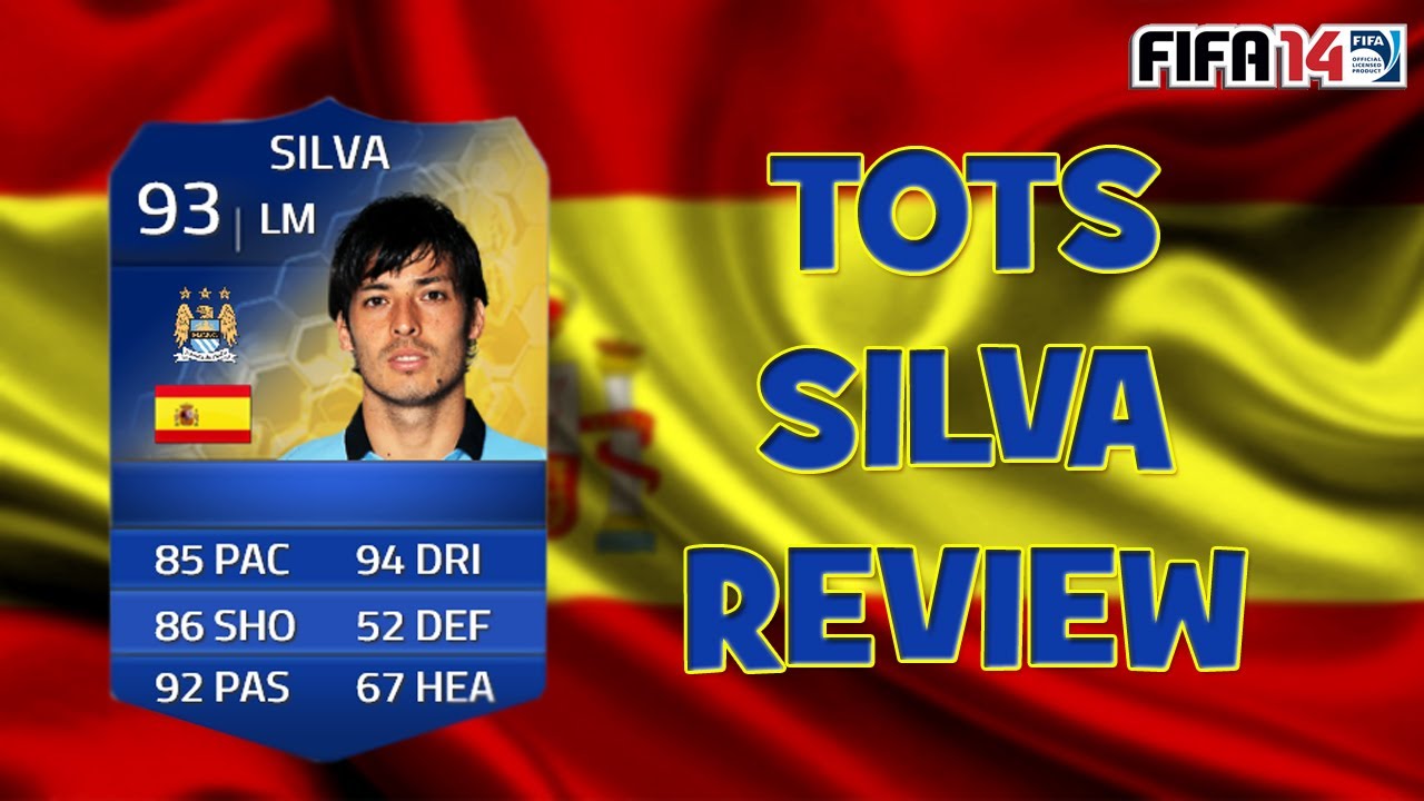 FIFA 14 PS4 - TOTS 93 Rated David Silva Review
