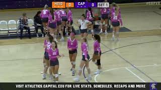 Capital University Volleyball vs. Heidelberg (2019)