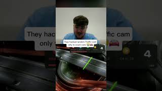 They hacked random Traffic cam only to count cars #funny #highlights #streamer
