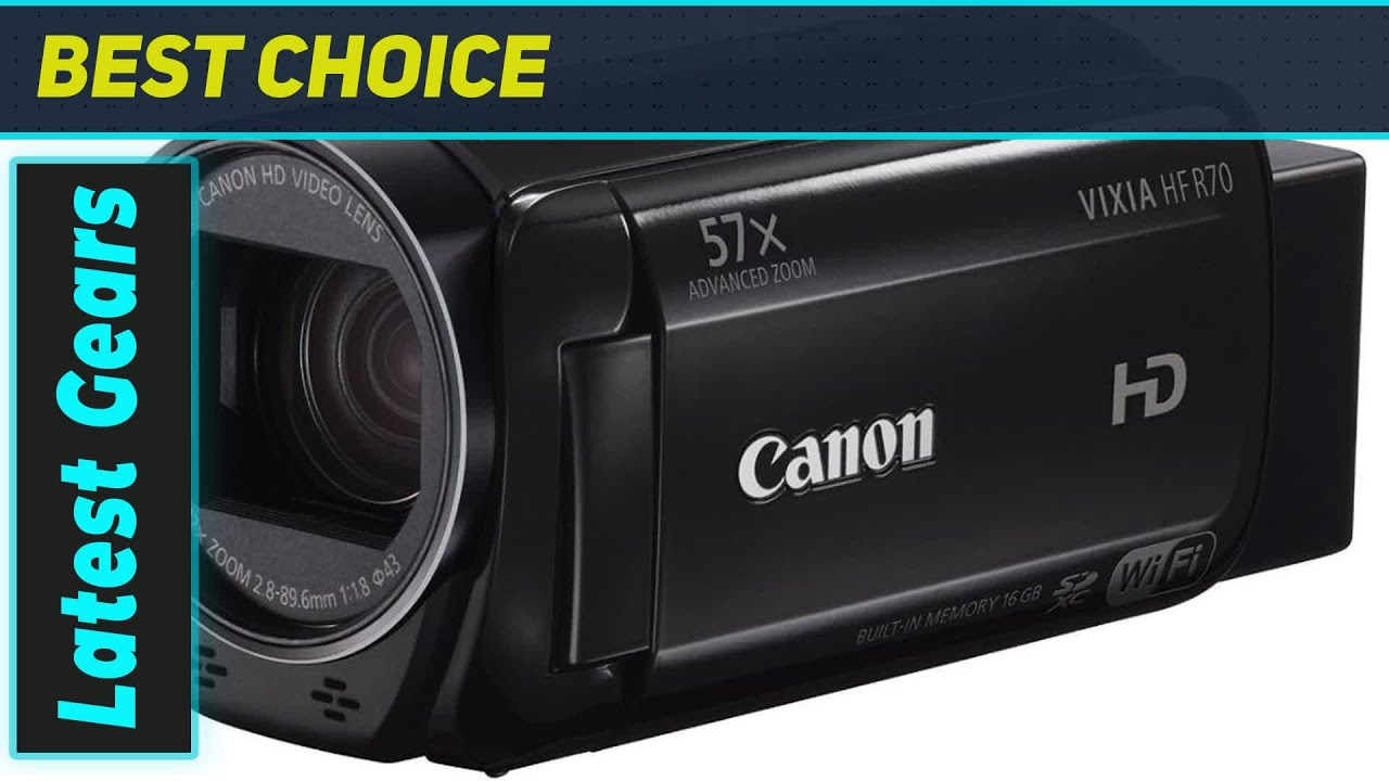Canon VIXIA HF R70: Best Budget Camcorder for Stunning Videos