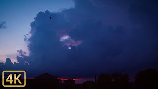 Sunset Clouds to Night Transition Time-lapse | No Copyright Video