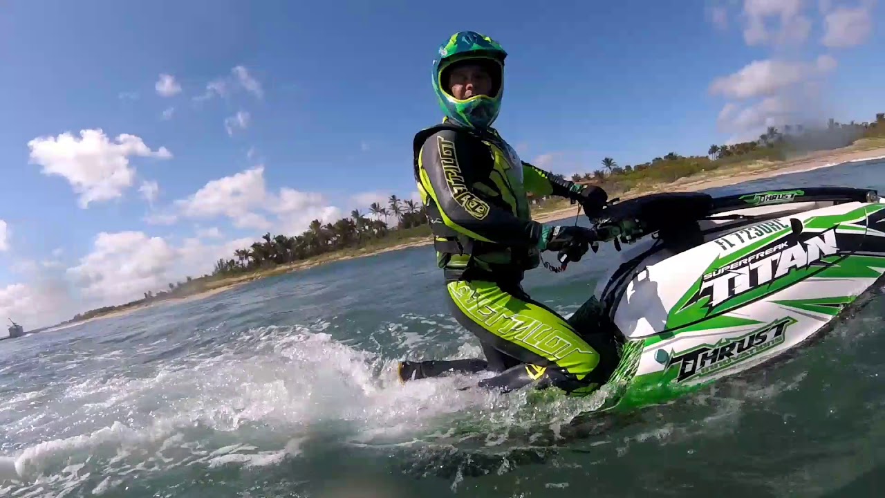 Simple Standup Jetski Surf Session YouTube