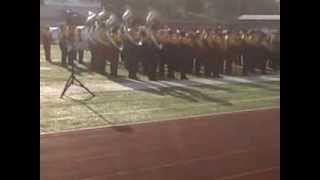 WIU Marching Leathernecks - Pre-game Rehearsal - 9/28/2013
