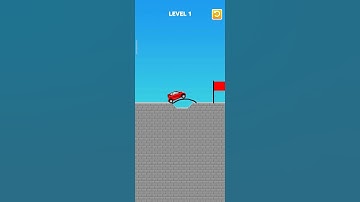 Draw Bridge | Level 1 #android #androidgames #cargames #games #shorts #gaming