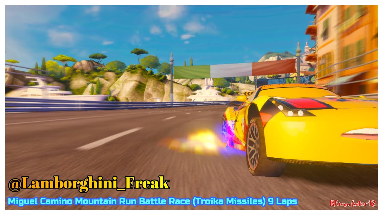 Cars 2 The Video Game | Miguel Camino - Battle Race (Troika Missiles ...