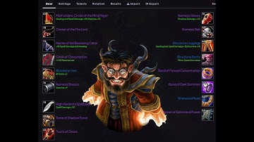 How to sim your gear in classic WoW