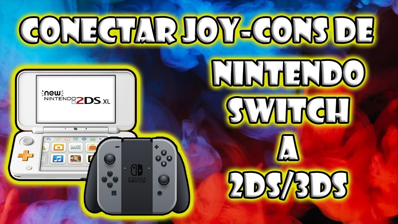 CONECTAR JOYCONS de Nintendo Switch a NINTENDO 3DS a traves de un PC