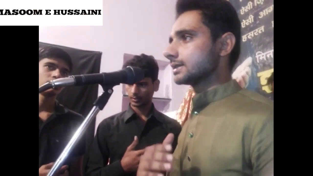 शिम्र जब बाली सकीना पे सितम ढाता था/Shimr jab bali sakina pe sitam dhata tha/Muzammil hasan aarfi