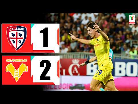 Cagliari vs Hellas Verona | 1-2 | Gli Highlights | Coppa Italia 26-27