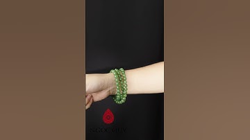 Chuỗi hạt phong thủy đá ngọc bích - Hợp mệnh mộc, mệnh hỏa | Ngọc Quý Gemstones |