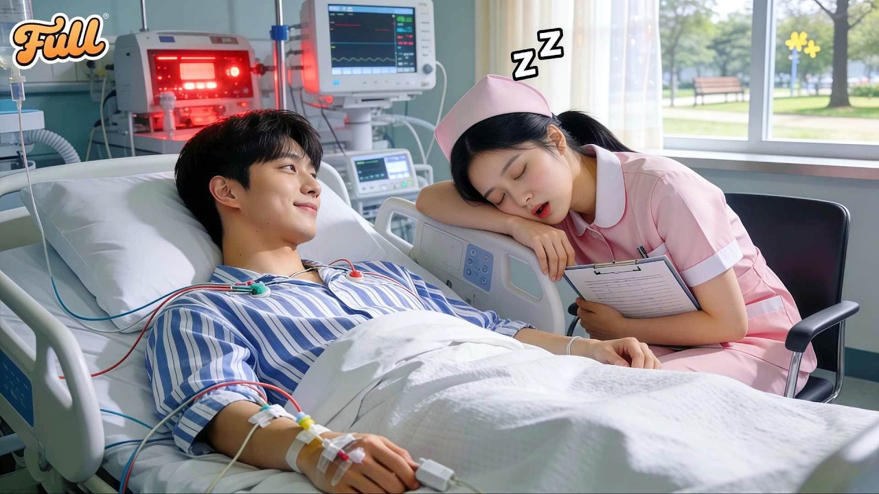 CEO Never Smiled In 30Ys Of Illness!Till He Saw A Tired Nurse Asleep Beside Him!He Smiled!