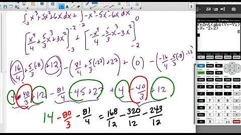 AB/BC 08.06 Finding the Area Between Curves That Intersect at More Than Two Points