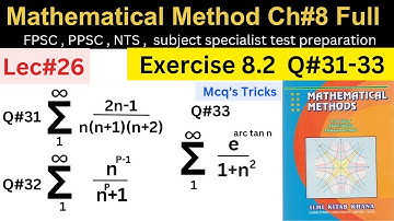Exercise 8.2 Q#31-33 mcqs tricks full content #mathematics #ppsc #fpsc #nts #maths #afmathe #phd #bs