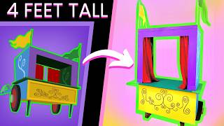 I made a LIFESIZE MLP Puppet Theater!!!