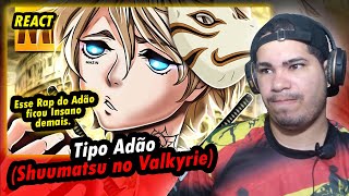 Tipo Adão 🍎 (Shuumatsu no Valkyrie) | Prod. Sidney Scaccio | MHRAP {REACT/RAP DE ANIME}