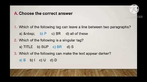 Cl 6 Computer, Introduction to HTML Part I
