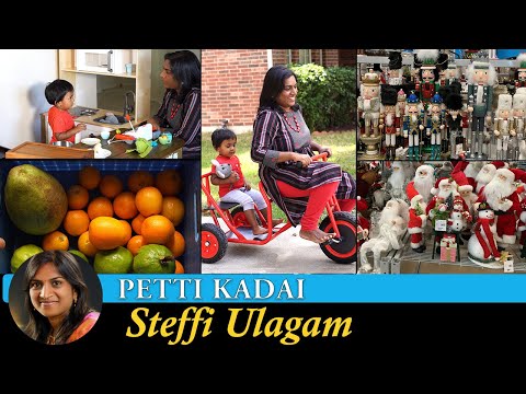 Alandra's Petti Kadai | Garden Fruits | Christmas Shopping Vlog in Tamil