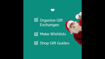 Use Elfster to organize your Secret Santa Gift Exchange, create Wishlists, and Shop efficiently!