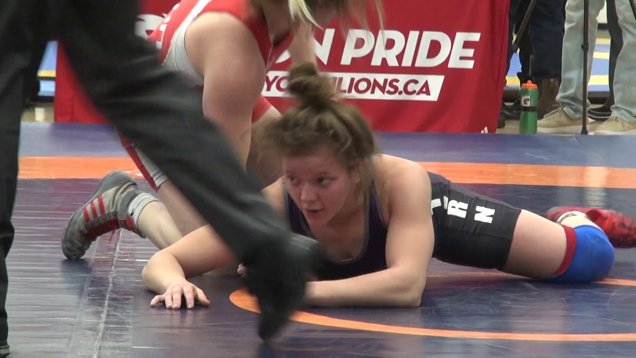 2018 York Open WW59kg Julie Steffler (Western) vs Hannah Taylor (Brock)