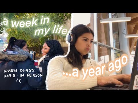 when times were precedented 🥺 pre-pandemic week in my life at university (november 2019 vlog)