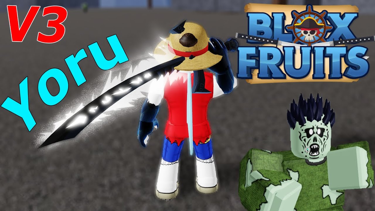 Getting Yoru V3, Blox Fruit #bloxfruitgrind #yoruv3 #whiteyoru