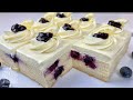 Lemon Blueberry Cake With Cream Cheese Frosting Recipe