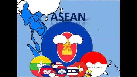 History of ASEAN in Countryball