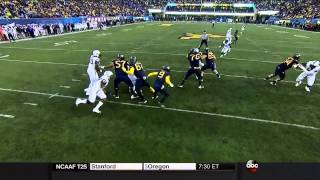 Paul Dawson (OLB TCU) vs West Virginia 2014