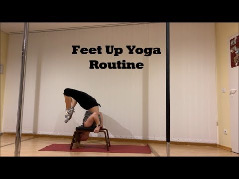 Feet Up Yoga Routine