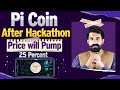 Pi Coin After Hackathon Price will Pump 25% | Pi Network Update | Pi Price Update | Albarizoncrypto