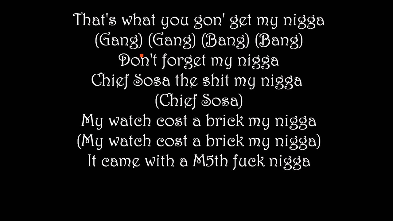 Smack DVD Lyrics Chief Keef YouTube