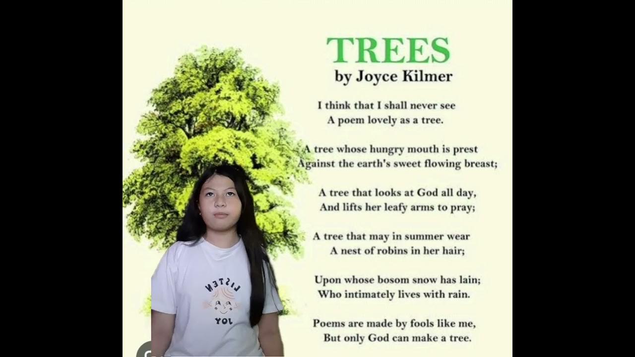Trees by Joyce Kilmer YouTube