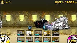 Download lagu Battle Cats : Infernal Tower : Floor 24 (Black)(No Uber/Legend units)