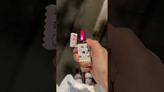 Fancy USB Lighter 💫 | Rechargeable & Windproof 🔥 | Gift for Him 🎁 #Shorts