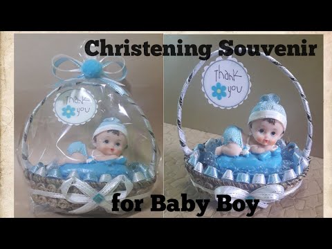 christening giveaways ideas for baby boy