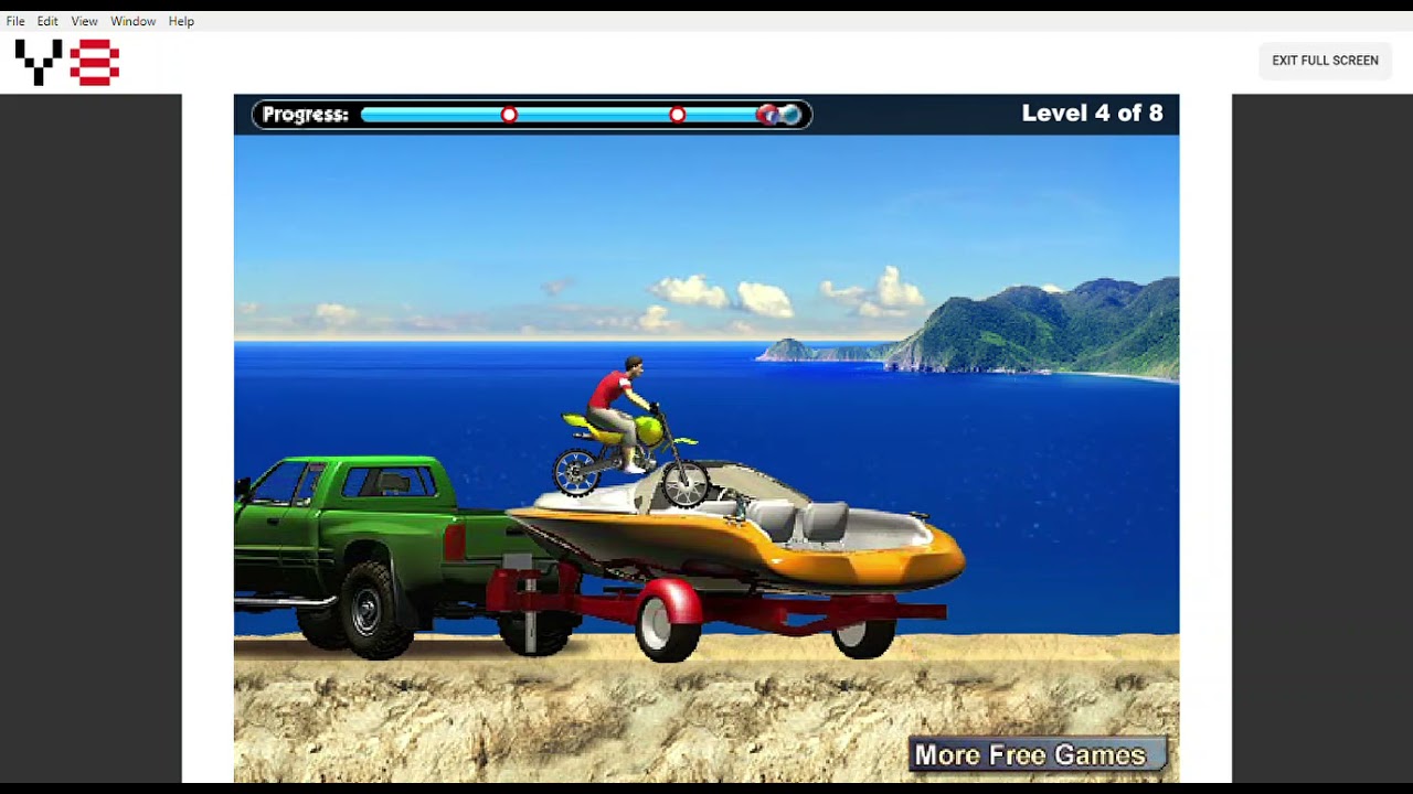 Beach Bike Playthrough YouTube