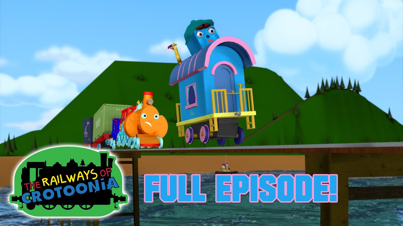 Katy the Loose Caboose! (Season 2 Episode 4) | The Railways of Crotoonia
