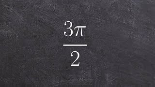 Converting an angle in radians to degrees   Math free answers