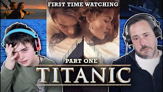 TITANIC  PART 1 (1997) FIRST TIME WATCHING  MOVIE REACTION! EPIC!